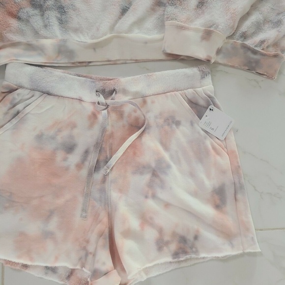 Coral Free People Kelly Washed Set ~ NWT ~ Size XS - Picture 7 of 9